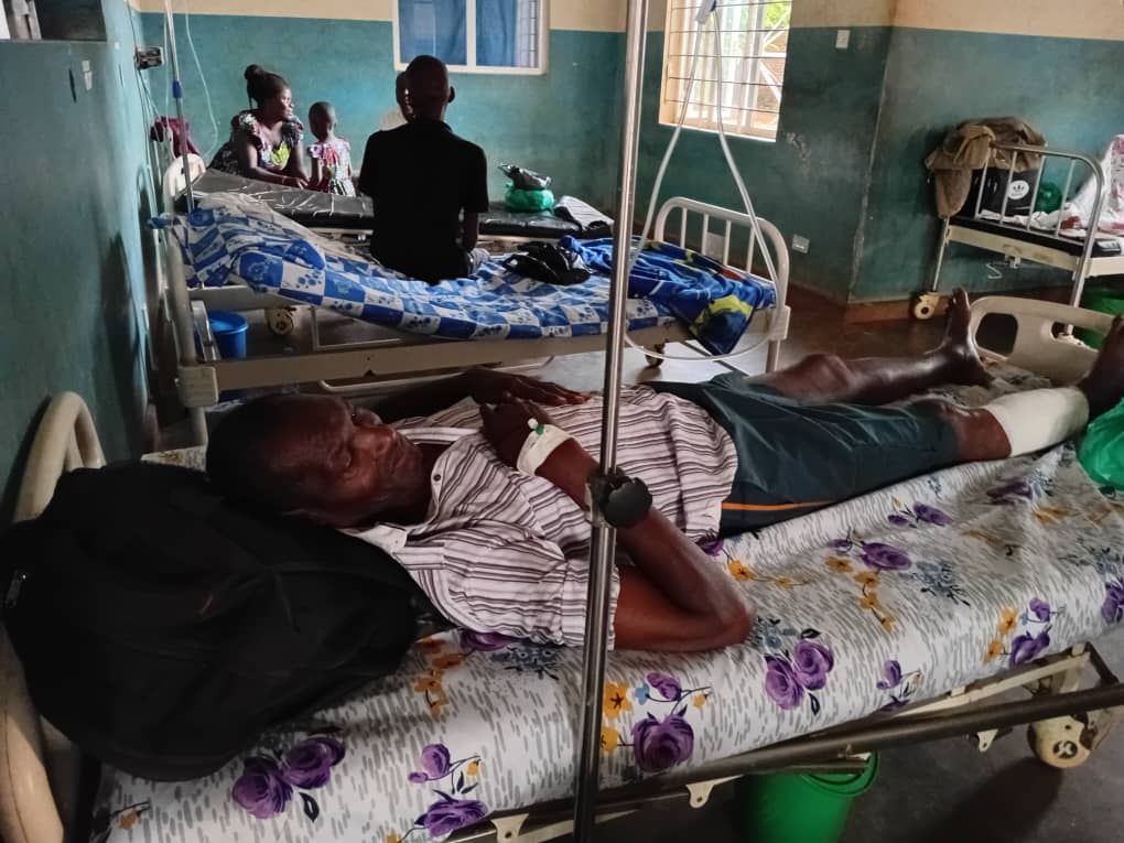 Security guard injured in an accidental shooting in Kamuli